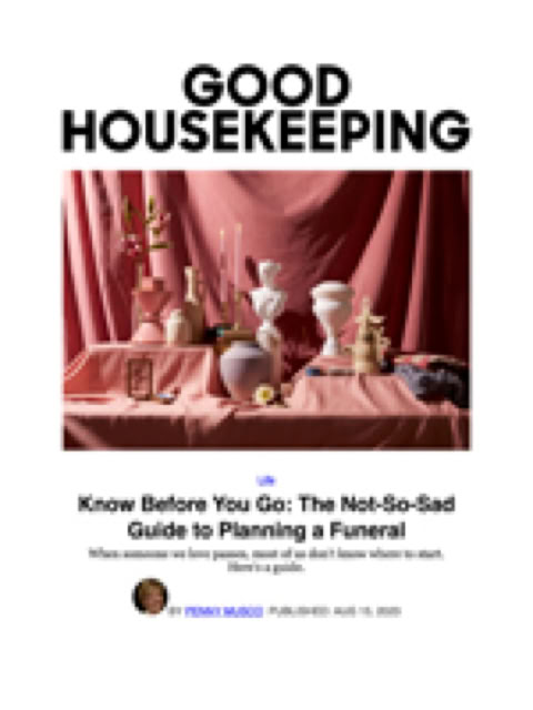 planning your own funeral